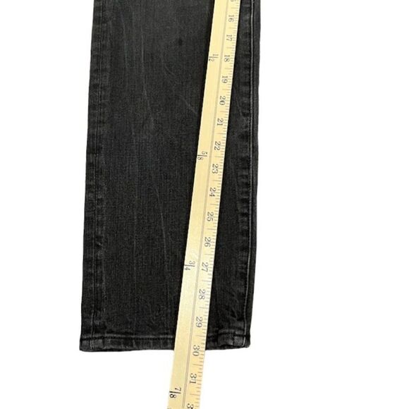 American Eagle Extreme Flex 4 Slim Straight Men's Black Stonewashed Jeans 30x32 - Picture 5 of 11